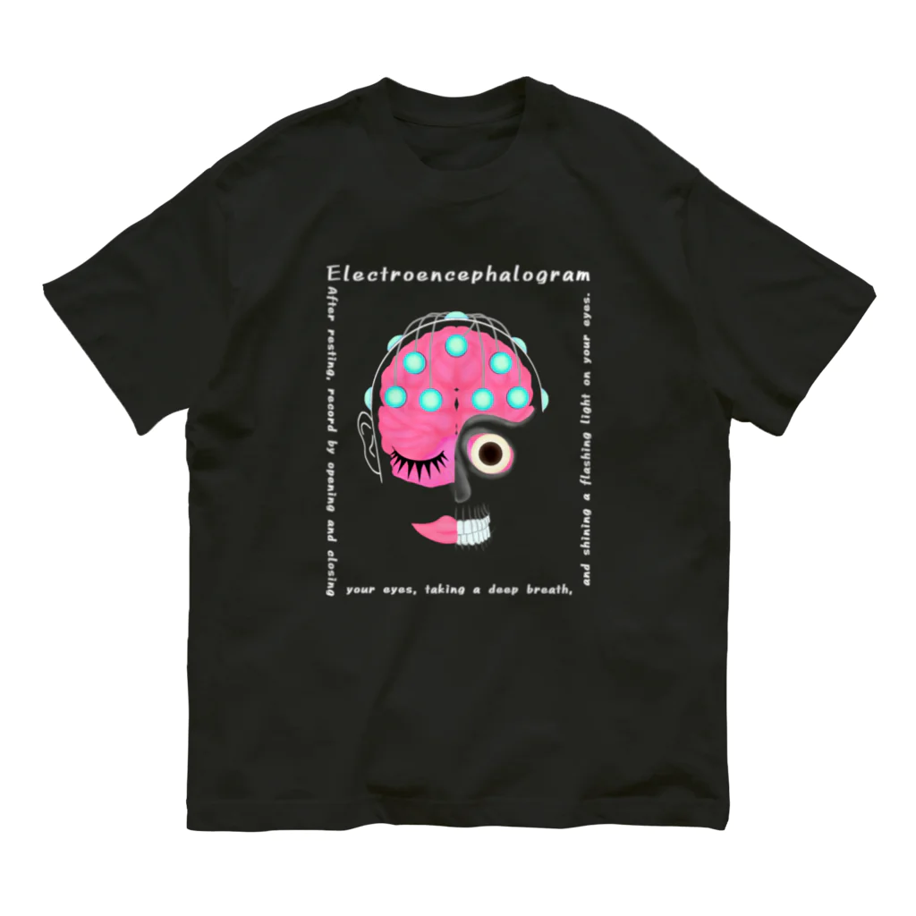 momolove の脳波検査 オーガニックコットンTシャツ