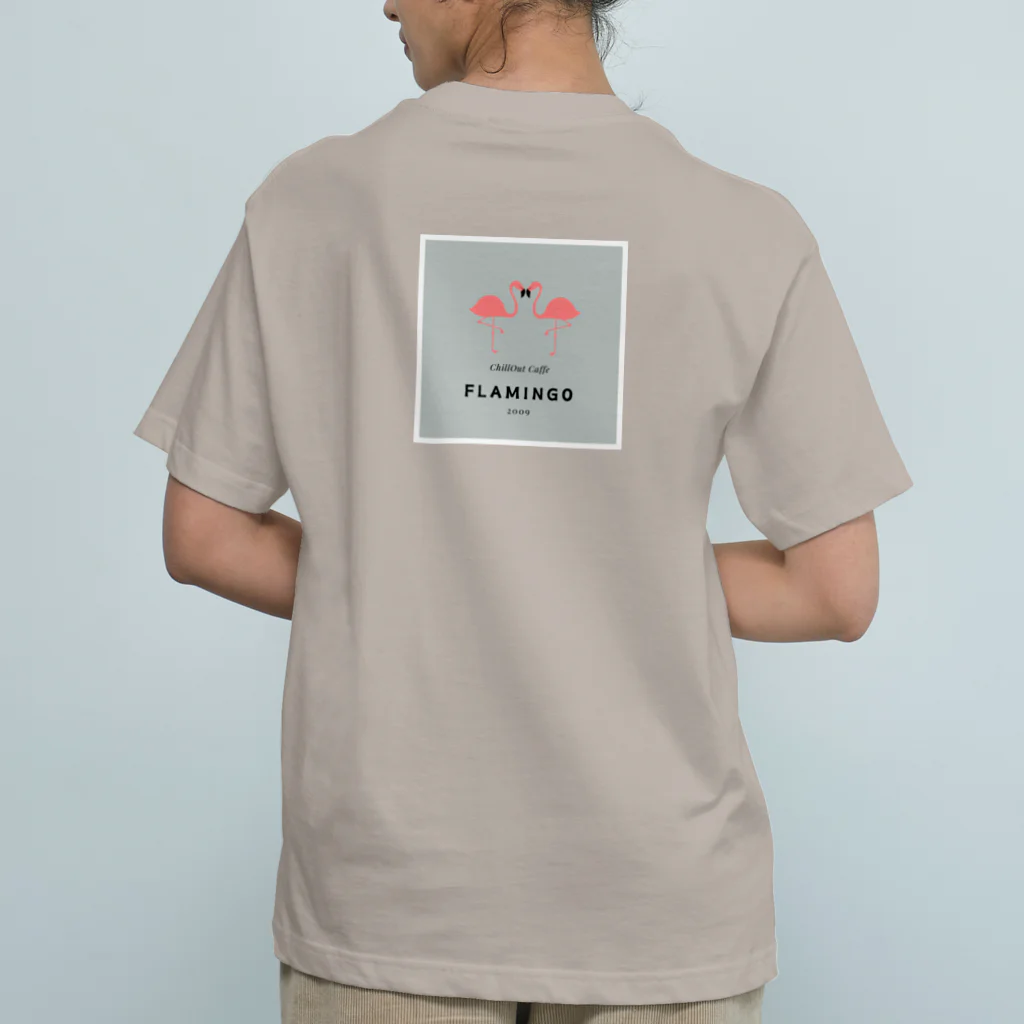 とりCHAN がーるのカフェ　フラミンゴ Organic Cotton T-Shirt