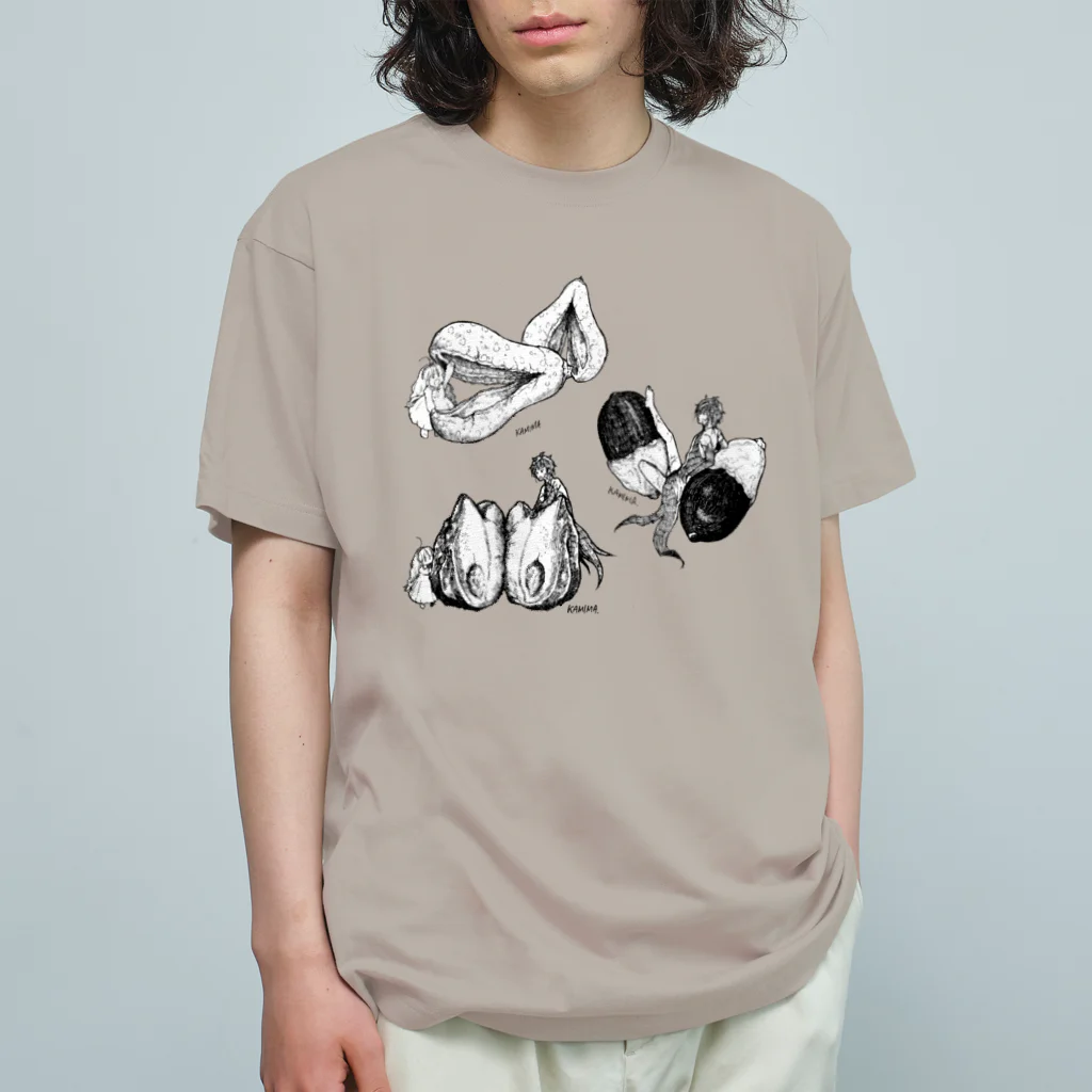 かみまの3種の木の実 Organic Cotton T-Shirt