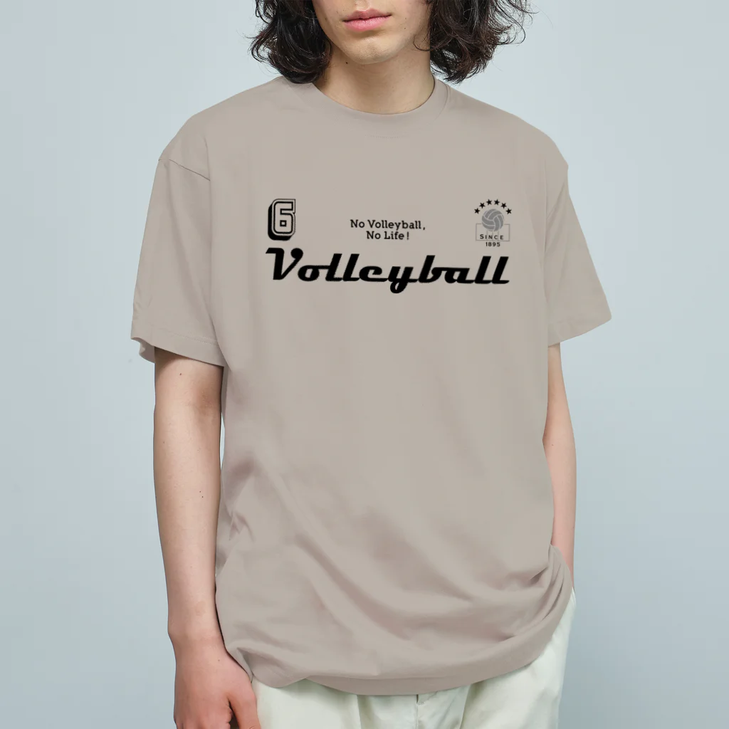 ShibuTのVolleyball(バレーボール) オーガニックコットンTシャツ