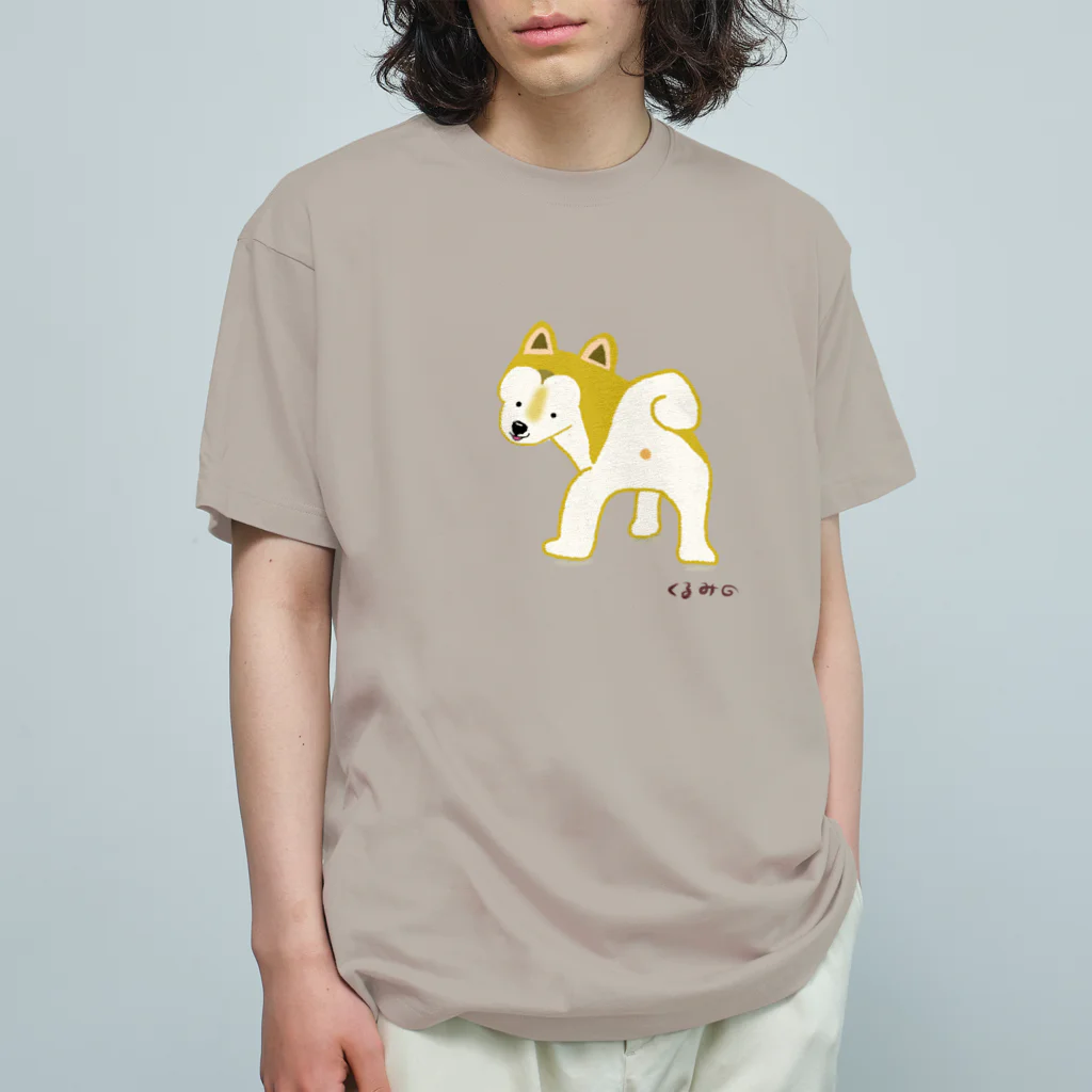 くうたろうの柴犬くるみ オーガニックコットンTシャツ