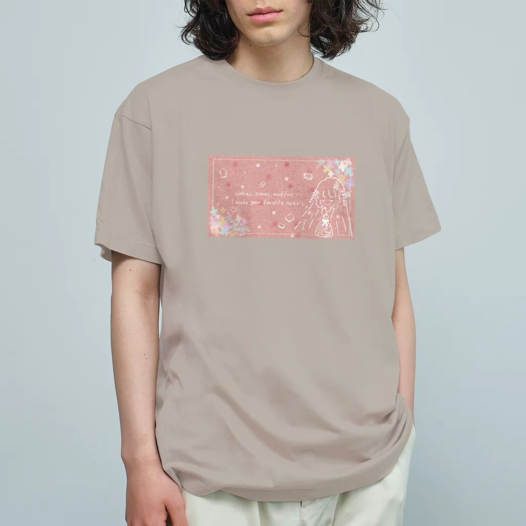 みーちゃんわーるどのハンドメイドスイーツ♡ Organic Cotton T-Shirt