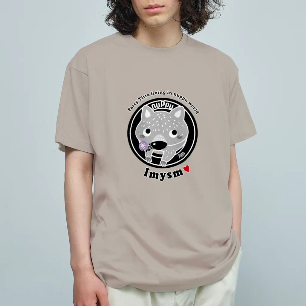 nuppuのTitta (ティッタ）モノクロNew! オーガニックコットンTシャツ