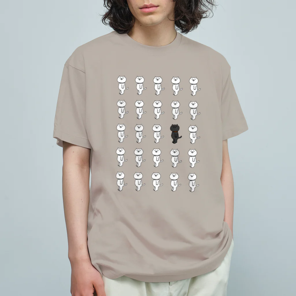 知ったかぶりのねこかぶりの沢山にゃん子 Organic Cotton T-Shirt