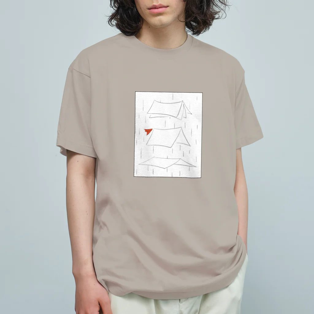 psyainのtents オーガニックコットンTシャツ