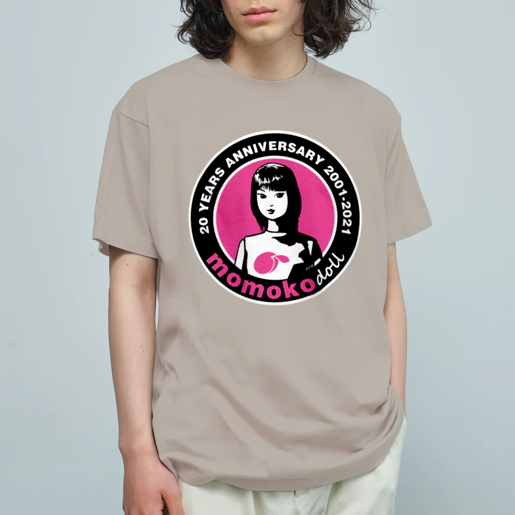 PetWORKs SUZURI Shopのmomoko20th オーガニックコットンTシャツ