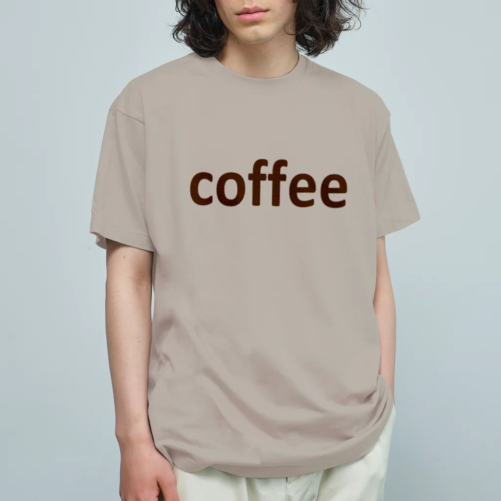 tsurukoのcoffee オーガニックコットンTシャツ