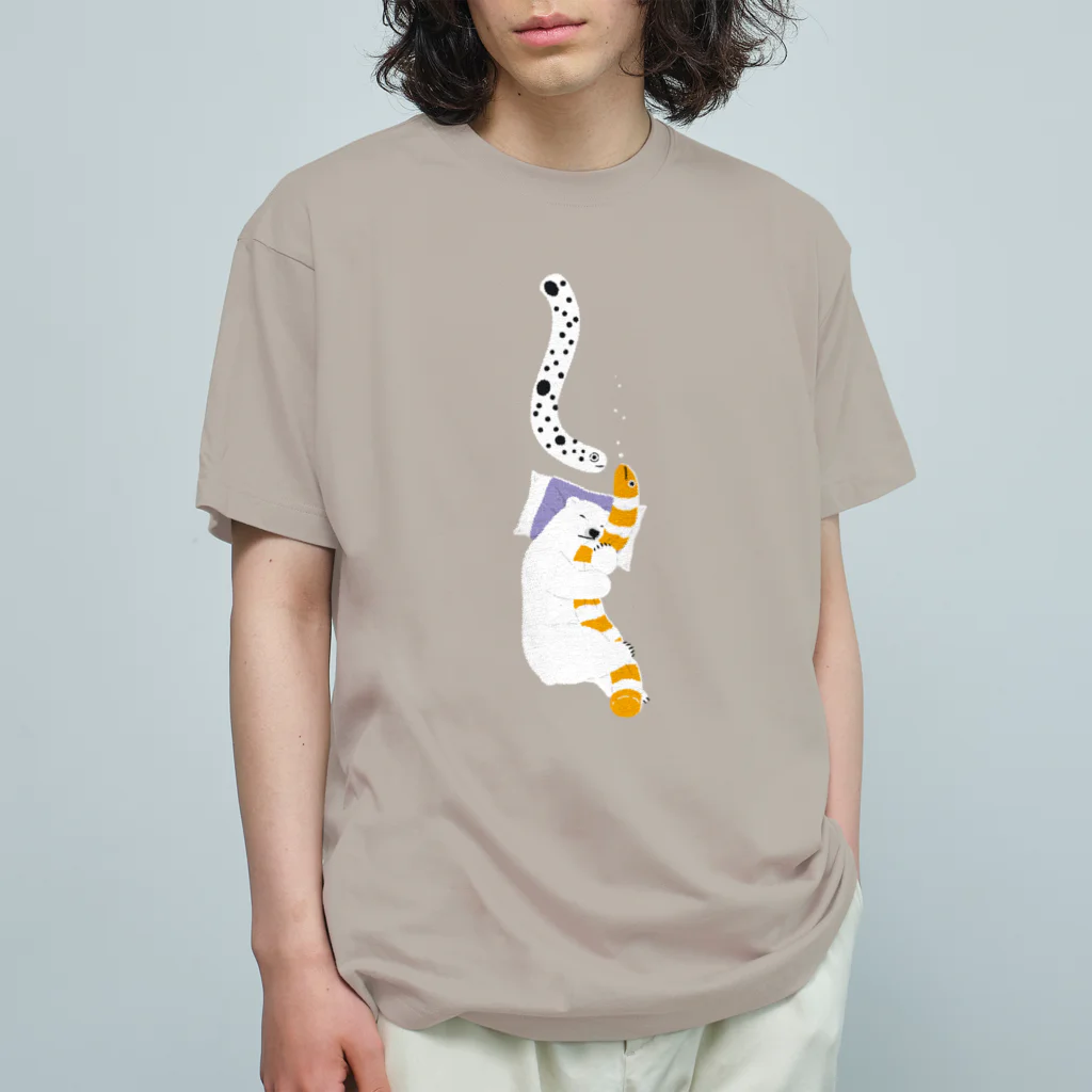 123izmの眠りシロクマ Organic Cotton T-Shirt