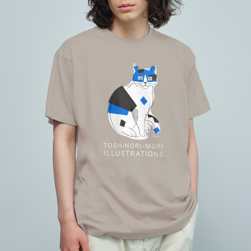 TOSHINORI-MORIのグラTーデザインB Organic Cotton T-Shirt