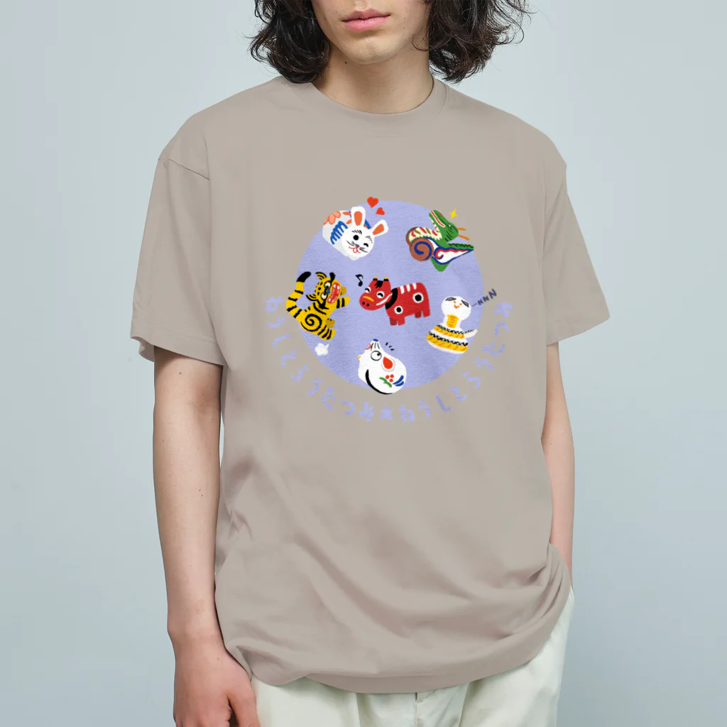 SU-KUのねうしとらうたつみ オーガニックコットンTシャツ