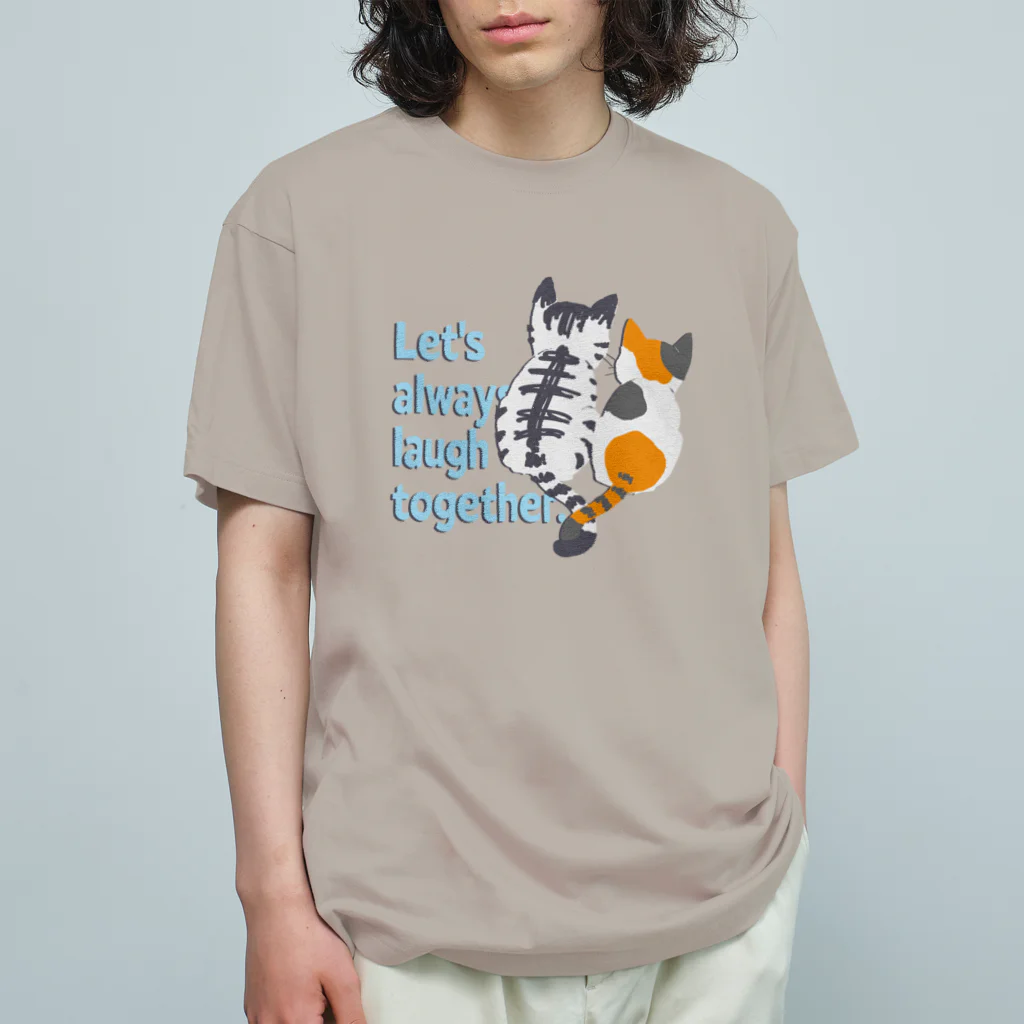 SU-KUのずっと笑顔で Organic Cotton T-Shirt