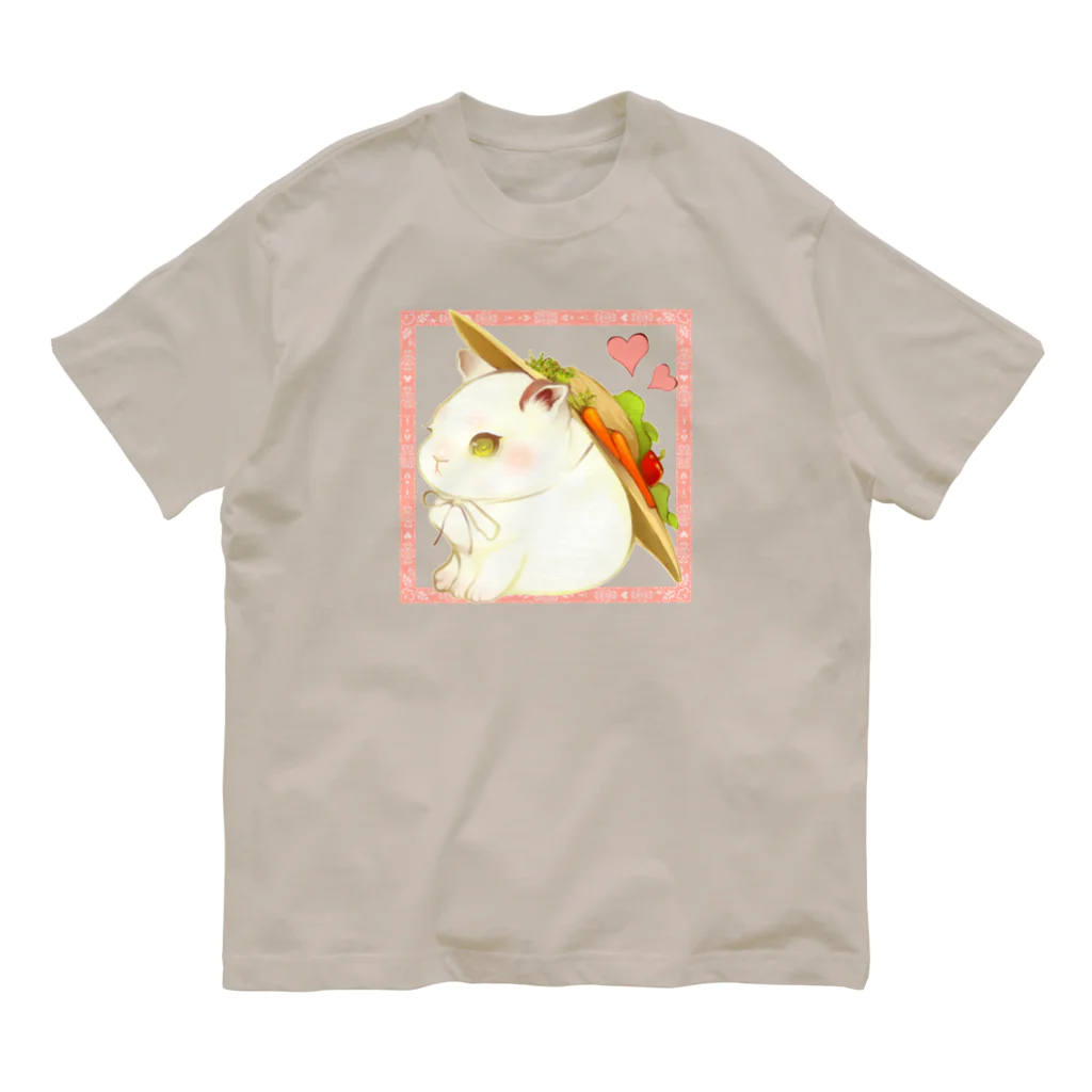 トロ箱戦隊本部の帽子？お弁当ですわ Organic Cotton T-Shirt