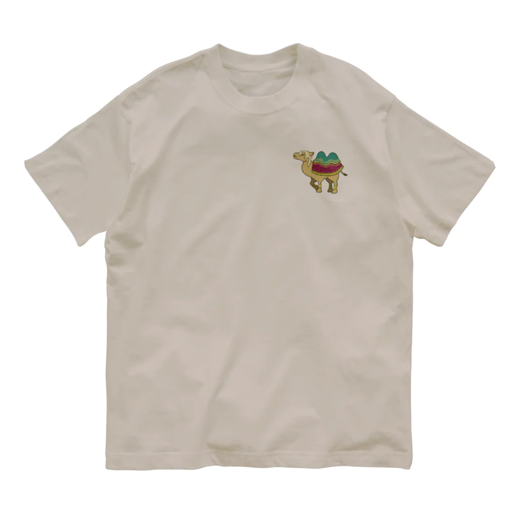 シャハラム🐫⛺Vtuberのシャハラクダ- マカバランプ Tシャツ オーガニックコットンTシャツ