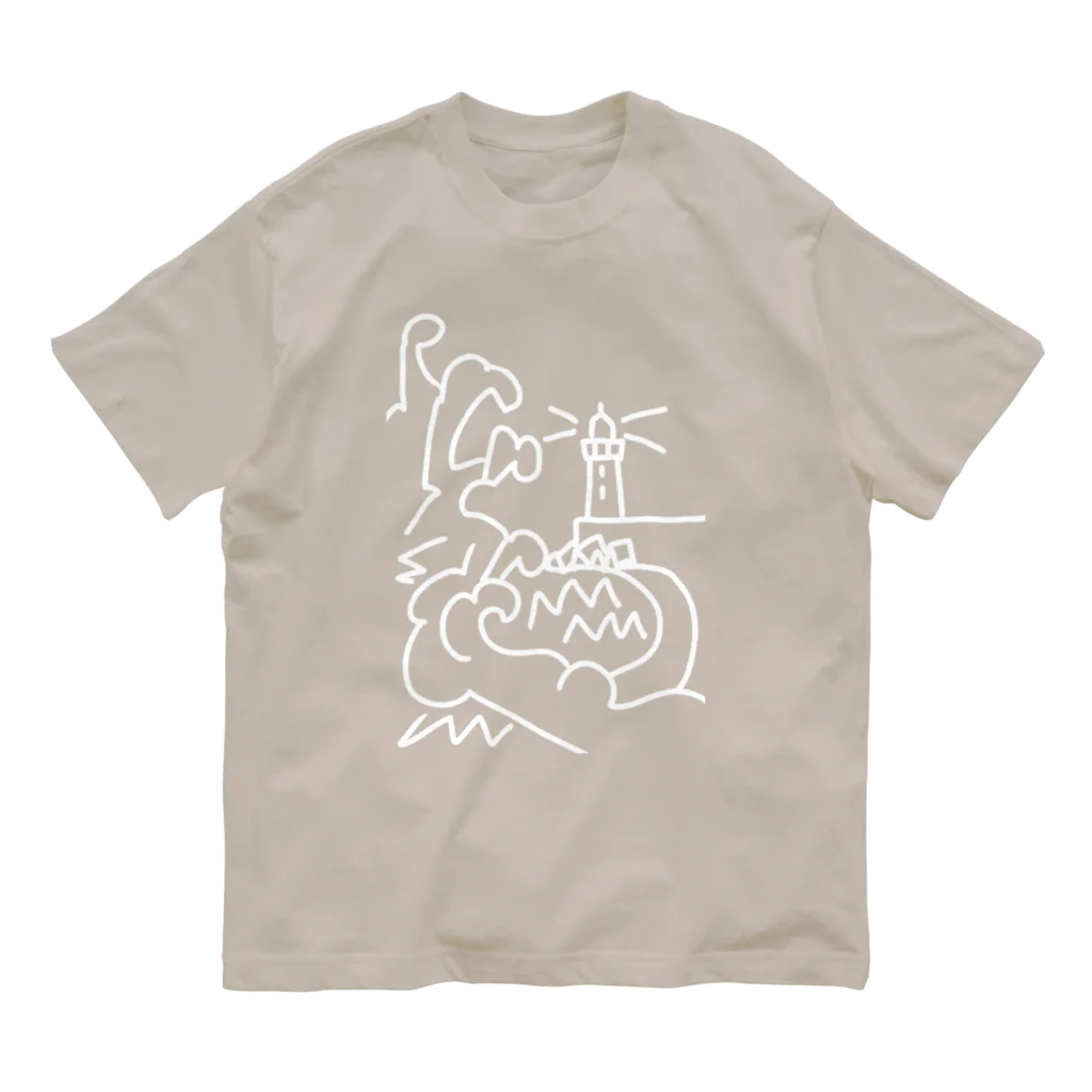 MiyaHiroのLIGHT HOUSE Organic Cotton T-Shirt