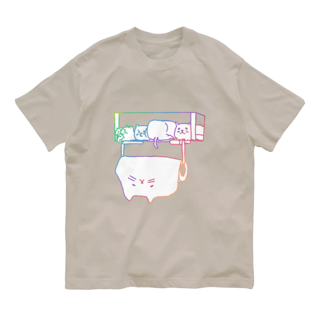 ロジローのキッチン用品ネコ化計画 オーガニックコットンTシャツ