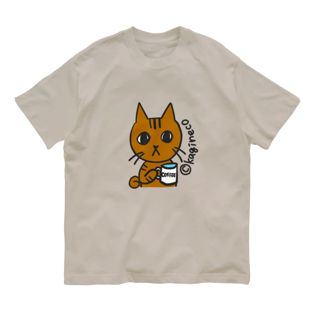 kagineco_SHOP1のkaginecoグッズ オーガニックコットンTシャツ