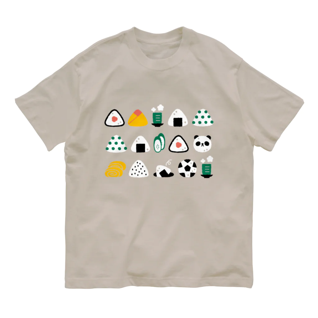 nicotte(ニコット)の　おにぎり オーガニックコットンTシャツ