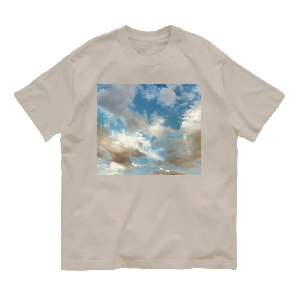 izumi_salonのすかいぶるー Organic Cotton T-Shirt