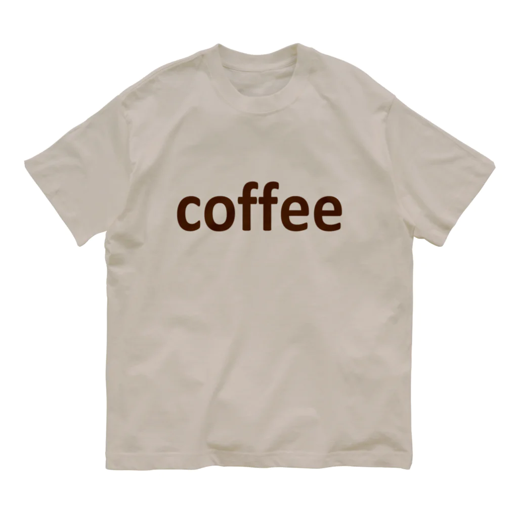 tsurukoのcoffee オーガニックコットンTシャツ