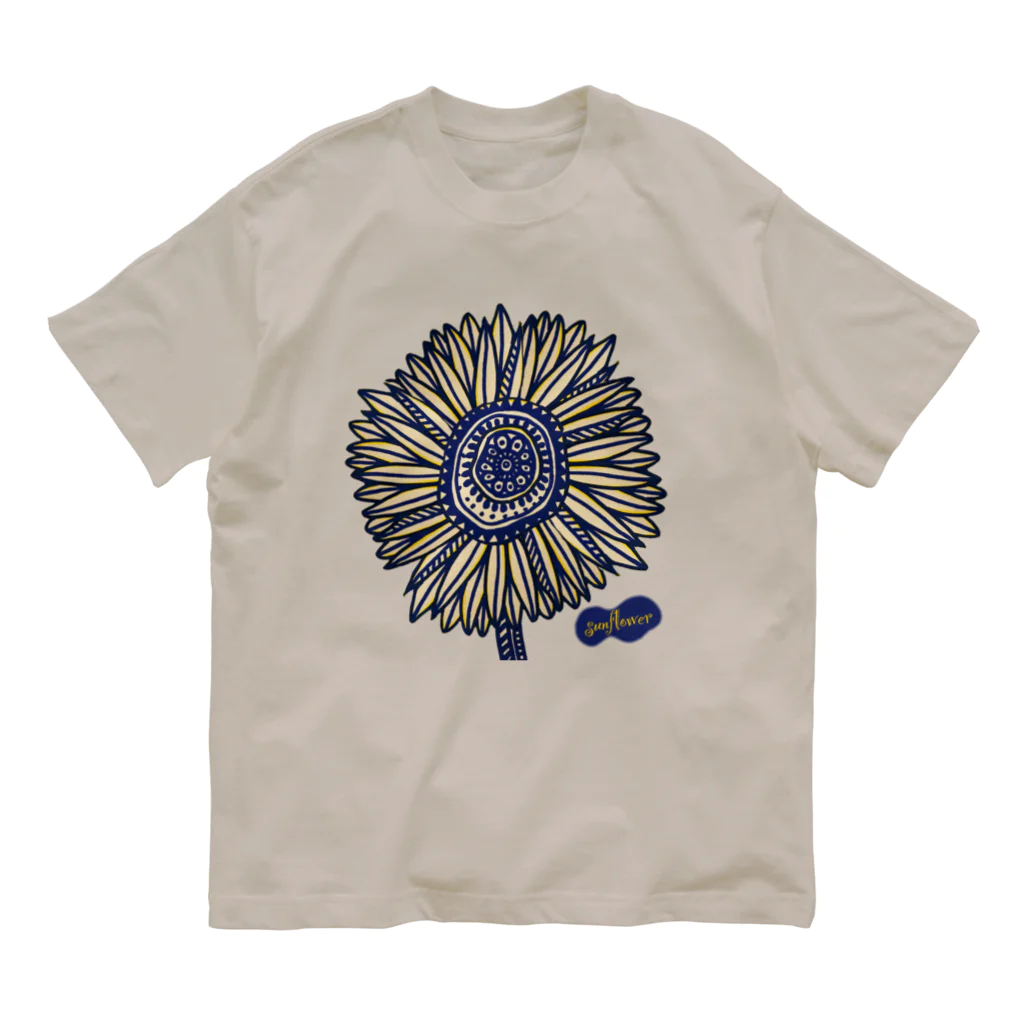 3eyesのSunflower Organic Cotton T-Shirt