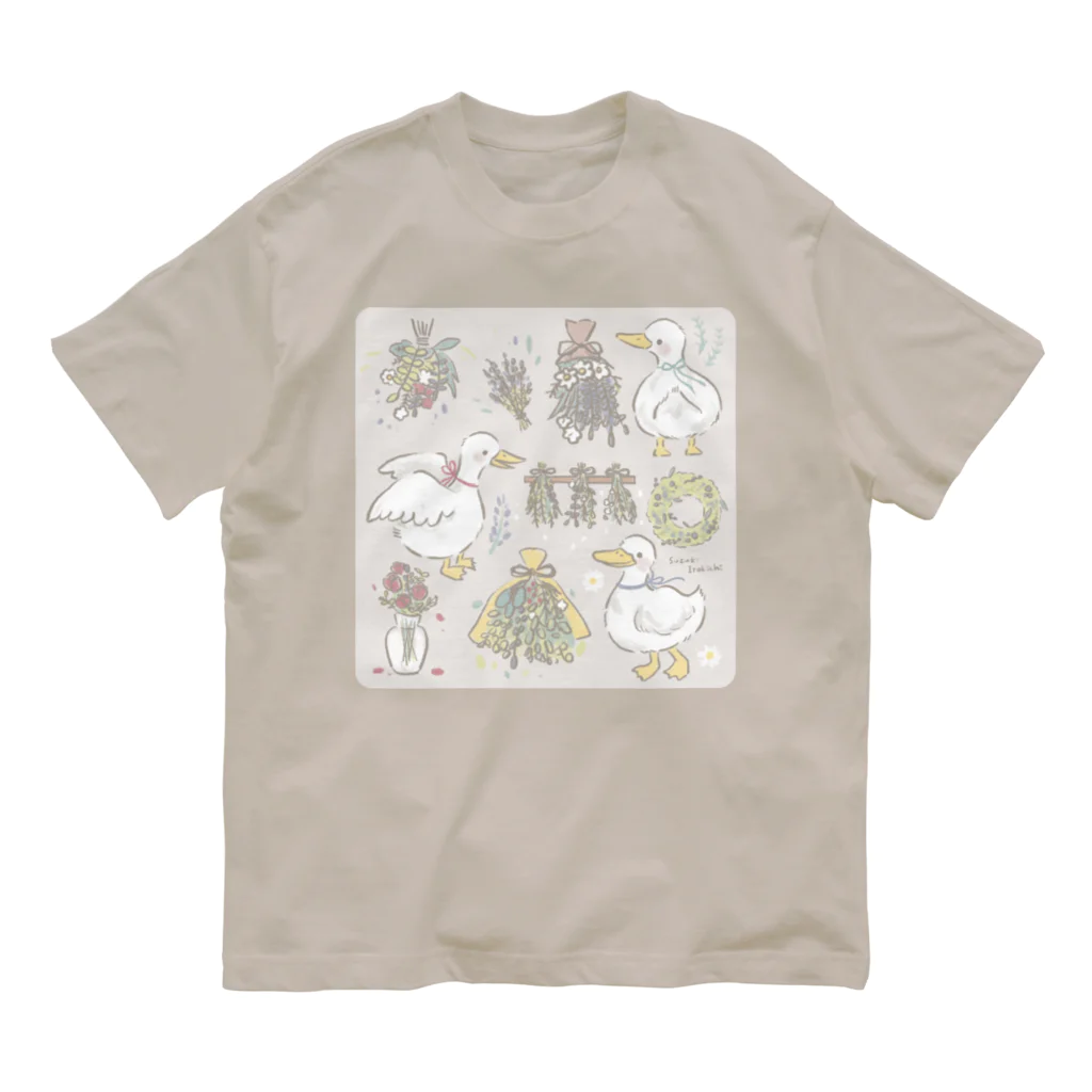 すずきいときちのクワック・スワッグ・ダック Organic Cotton T-Shirt