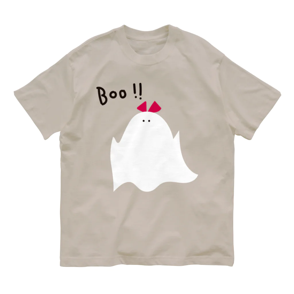 I ♡ YOUのあたし、おばけちゃんだよ！BOO！！ Organic Cotton T-Shirt