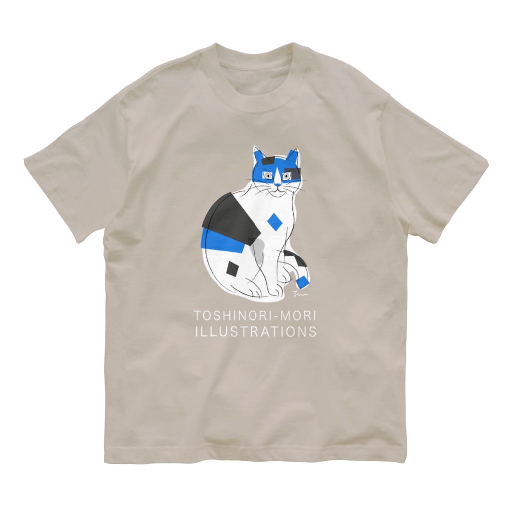 TOSHINORI-MORIのグラTーデザインB Organic Cotton T-Shirt