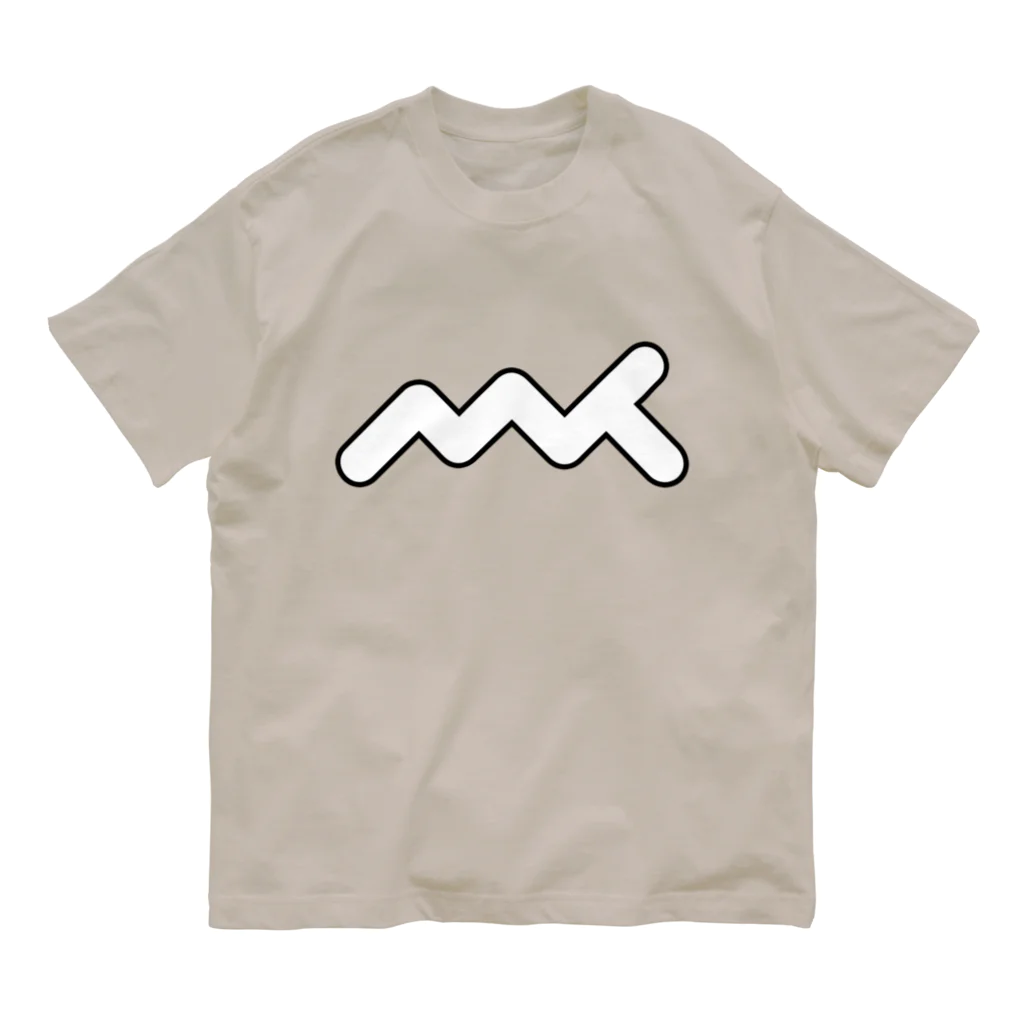 Metaani Fan Fiction Goods StoreのMetaani_Logo オーガニックコットンTシャツ