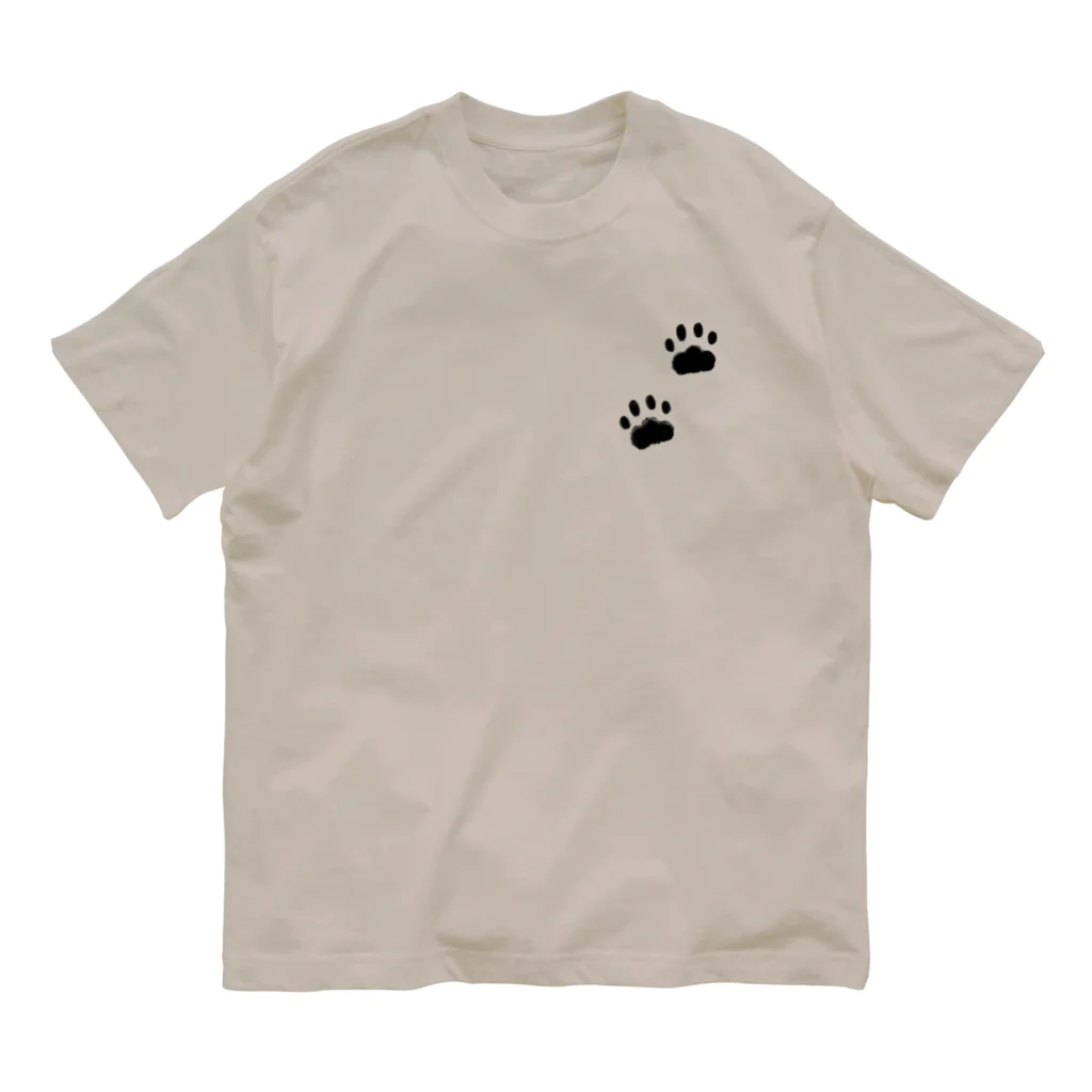 tokouiの肉球えらいんちゅロゴTシャツ Organic Cotton T-Shirt