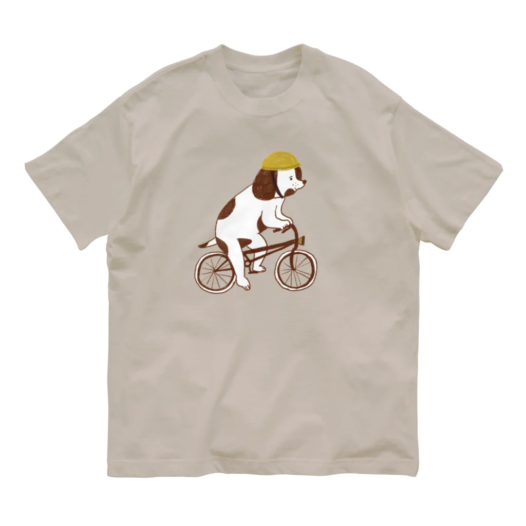 池田はちの道路交通法を守るダルちゃん Organic Cotton T-Shirt