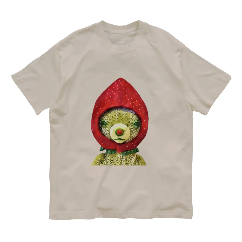 Plum'sのグッズ屋さんのいちごBOY Organic Cotton T-Shirt