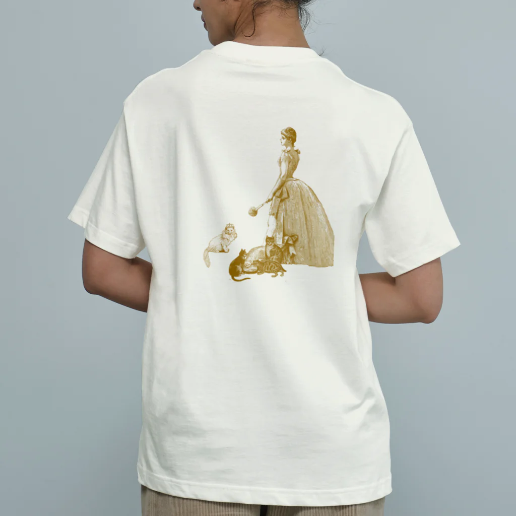 海賊猫 cocoのマドモアゼル Organic Cotton T-Shirt