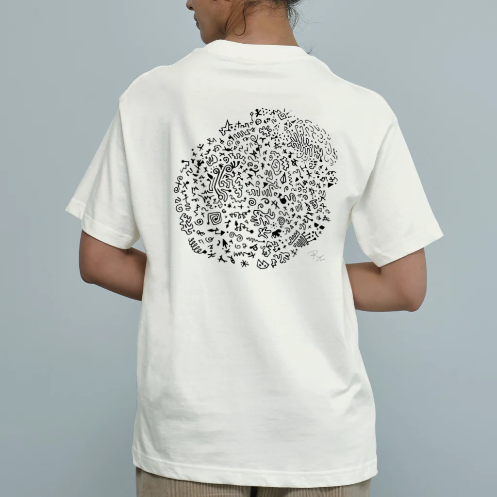 Unity  earth (ここぺり)の〜いのち〜 Organic Cotton T-Shirt