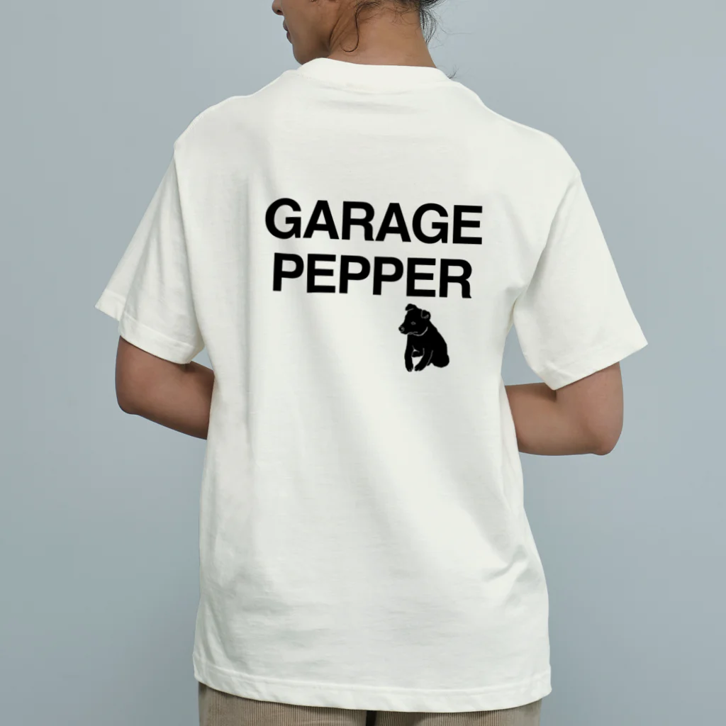 garage_pepperのトレードマーク オーガニックコットンTシャツ