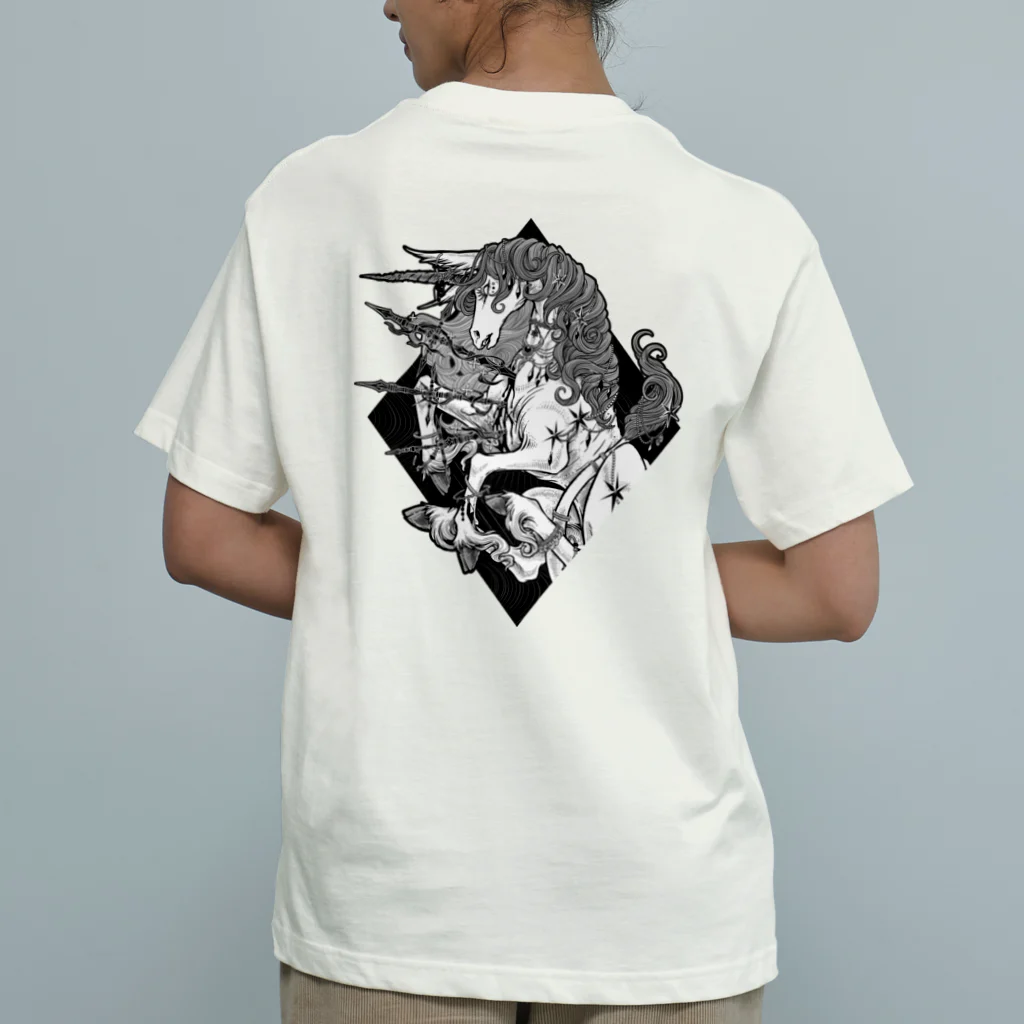 BLACKINKのUNICORN オーガニックコットンTシャツ