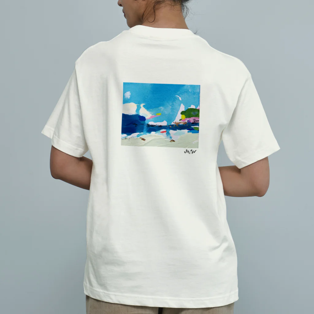 Miyuu WATANABEのPeaceful place オーガニックコットンTシャツ