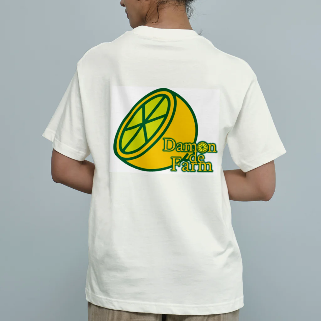 ﾆｼｷｵﾘ🍋CollectionのDamonde new レモンロゴ2 Organic Cotton T-Shirt