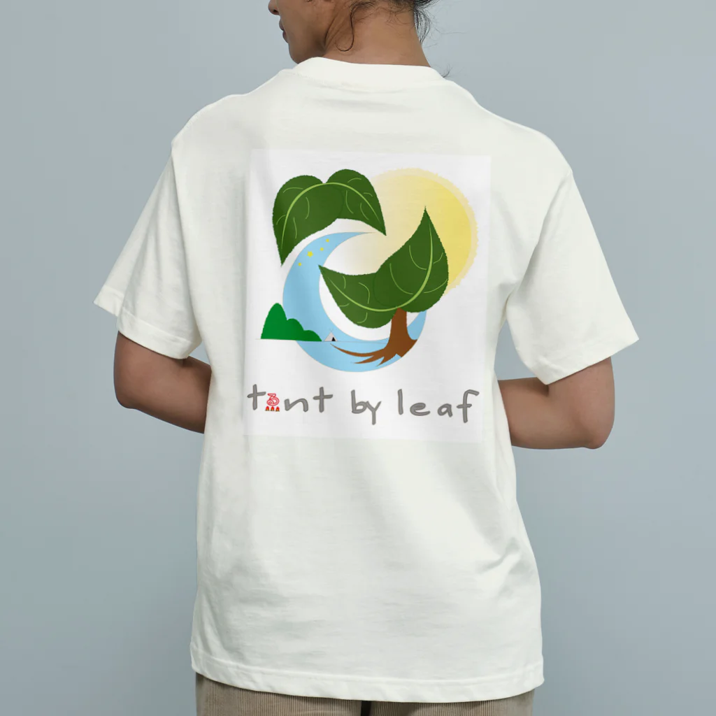 キャンプグッズ【tゑnt by leaf】のキャンプグッズ オーガニックコットンTシャツ