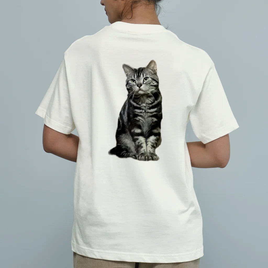 名前はまだ無い店のバックプリント　〜たまたま撮れたやつ〜 Organic Cotton T-Shirt