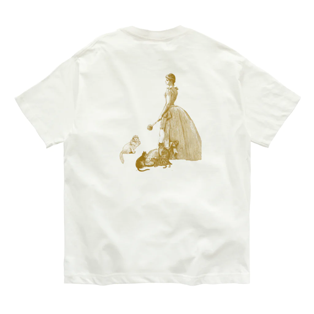 海賊猫 cocoのマドモアゼル Organic Cotton T-Shirt