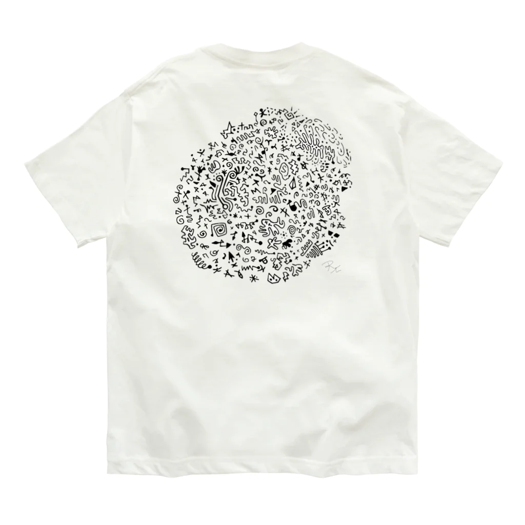 Unity  earth (ここぺり)の〜いのち〜 オーガニックコットンTシャツ