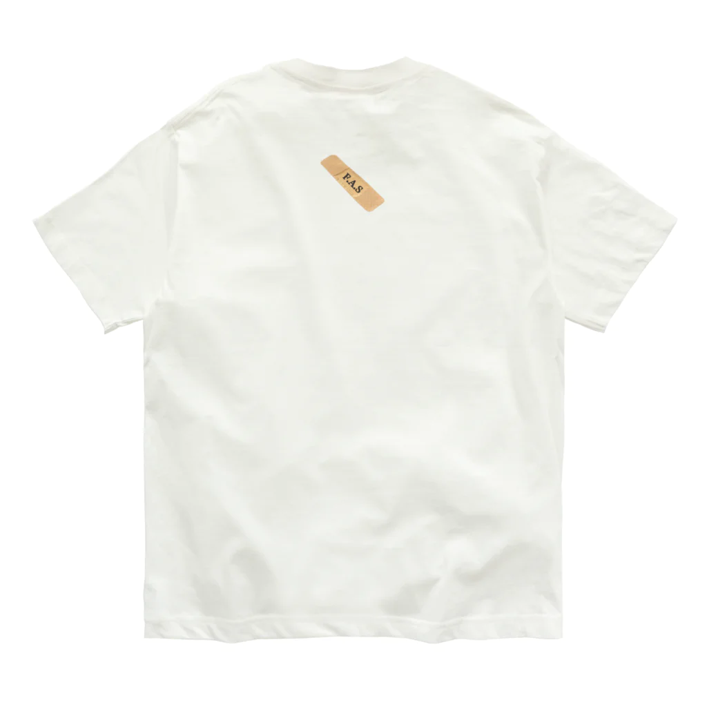 usa7のF.A.Sばんそうこう-03 オーガニックコットンTシャツ