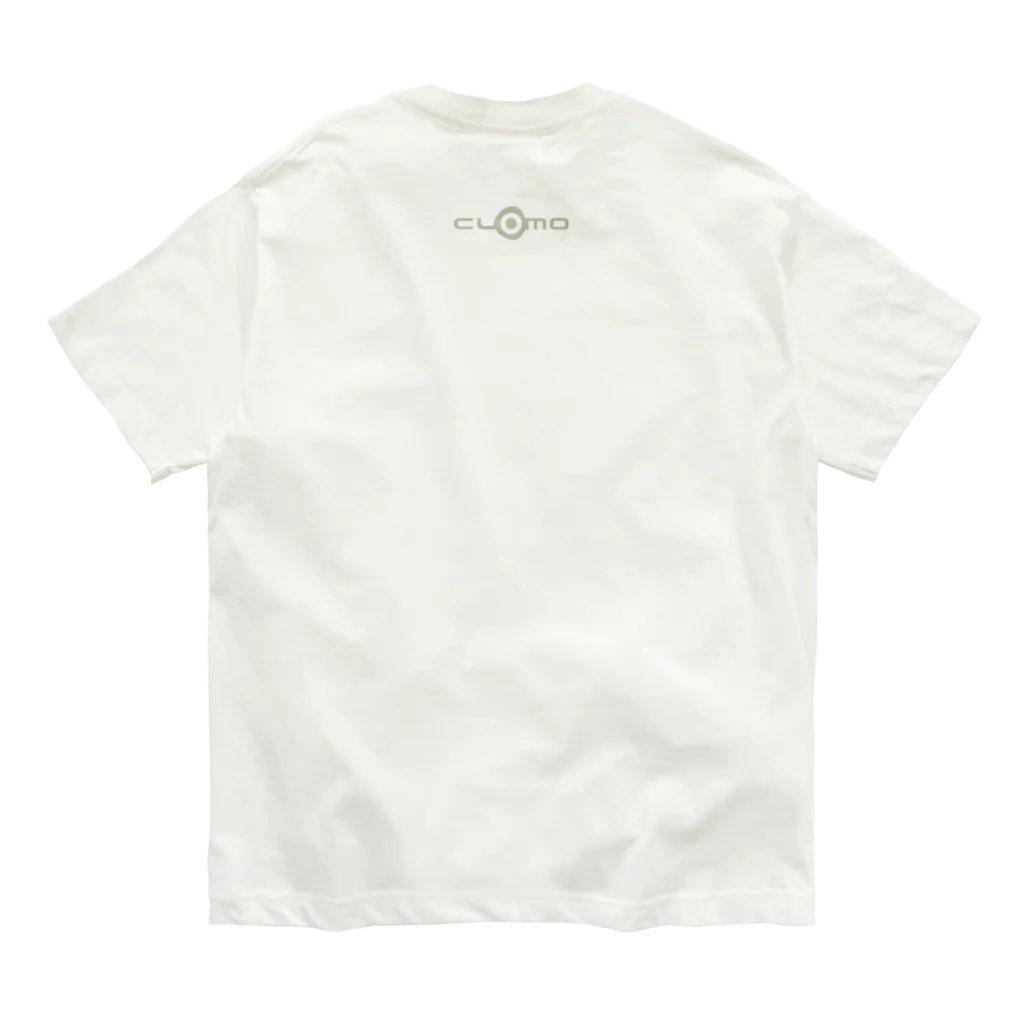 CLOMO storeのCLOMO COLLAGE A type (Natural) オーガニックコットンTシャツ