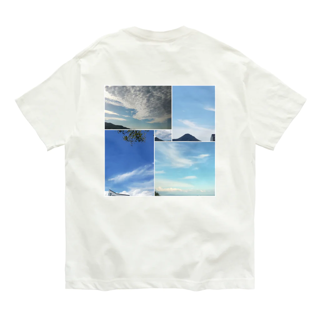 deketa　　の四神の空2915 オーガニックコットンTシャツ