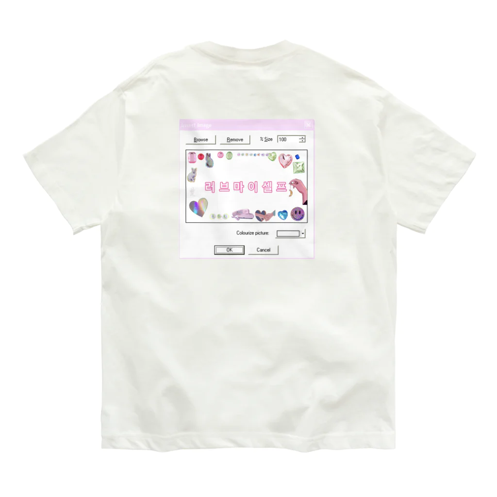 LOVE MYSELF CLUBの러브유어셀프 Organic Cotton T-Shirt