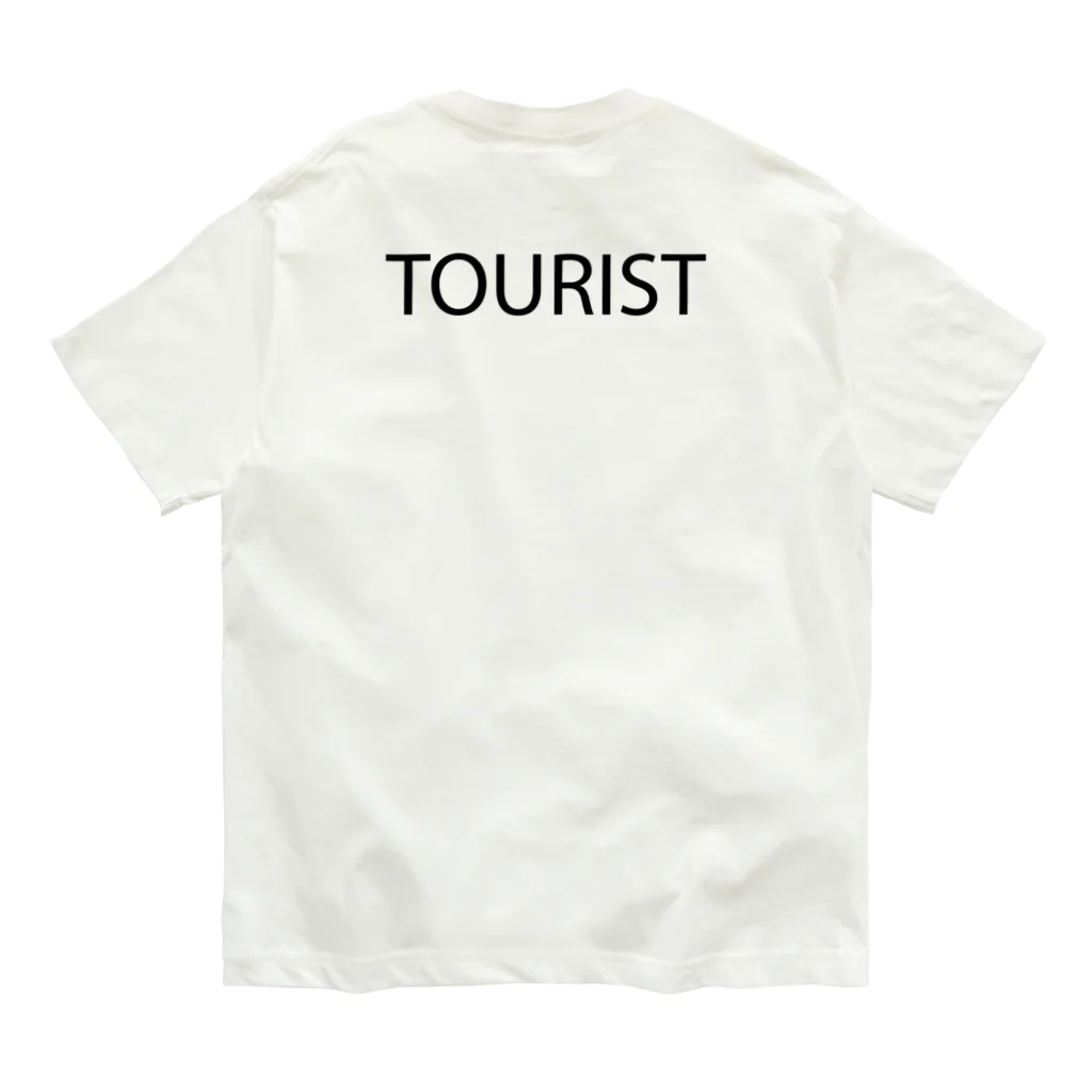 MUGENGEN (ムゲンゲン)のTOURIST letter BK Organic Cotton T-Shirt