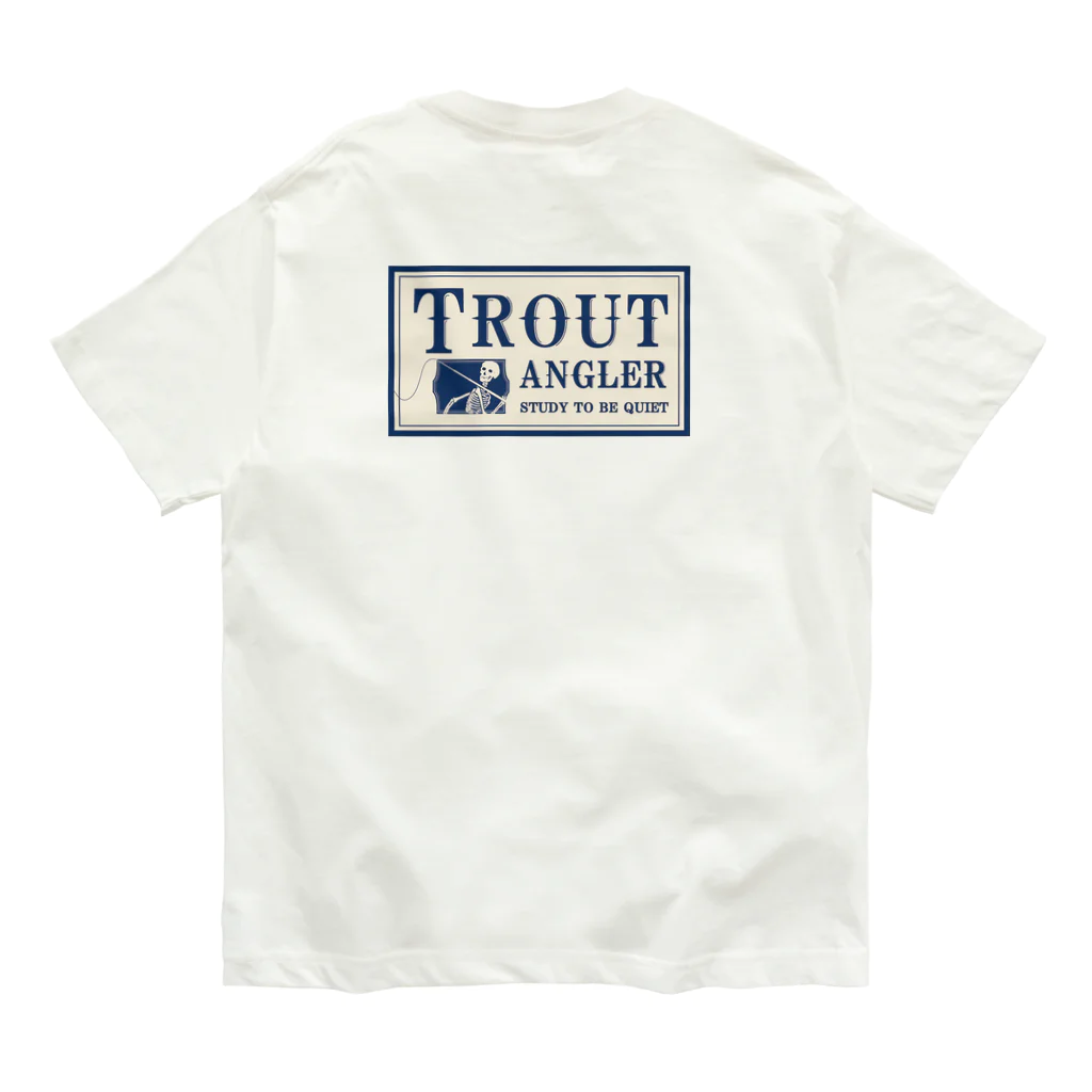 渓流釣り倶楽部のTROUT ANGLER オーガニックコットンTシャツ