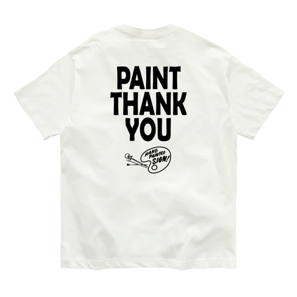 Paint ThankyouのPaint Thankyou Organic Cotton T-Shirt