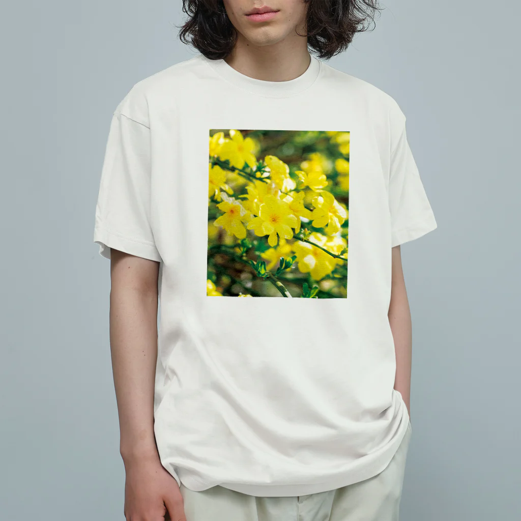 akane_art（茜音工房）の癒しの風景（オウバイ） Organic Cotton T-Shirt