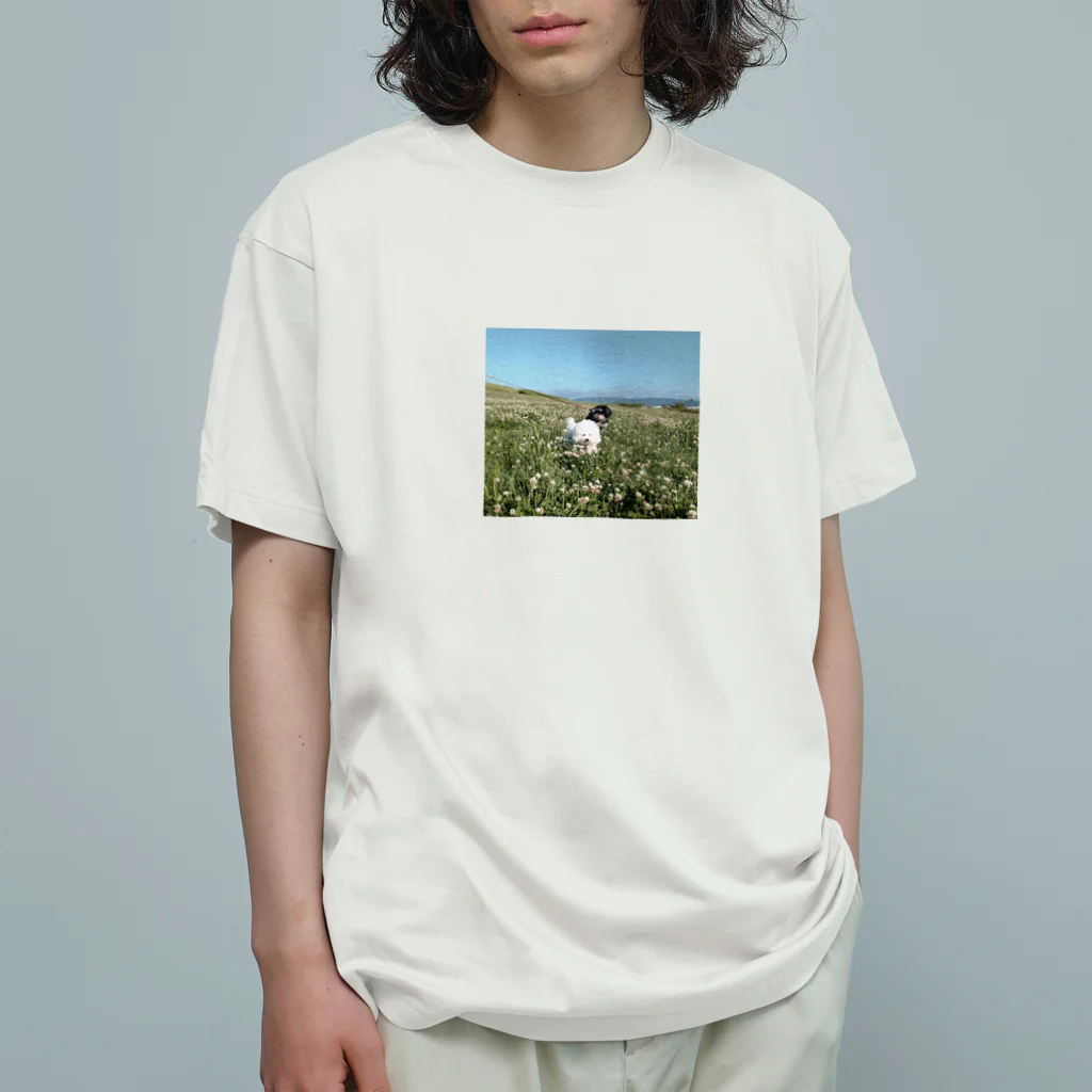 anioのしぜんのいぬちゃん① Organic Cotton T-Shirt